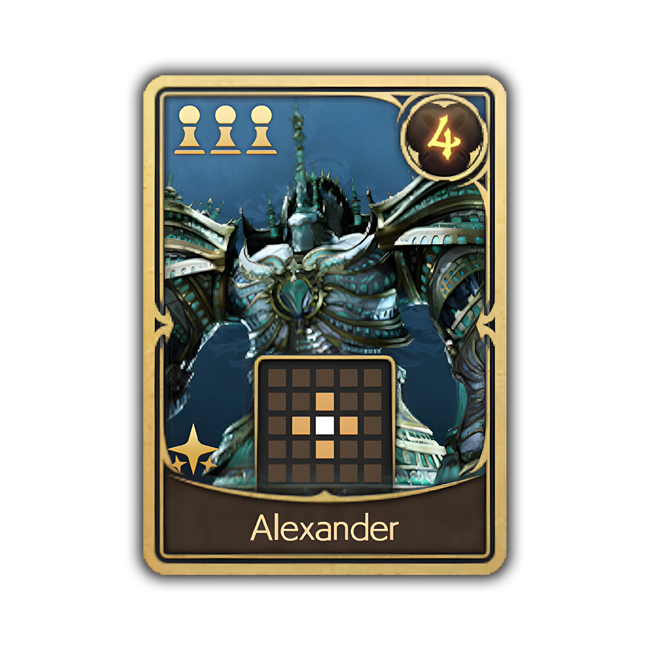 ff7 rebirth alexander card
