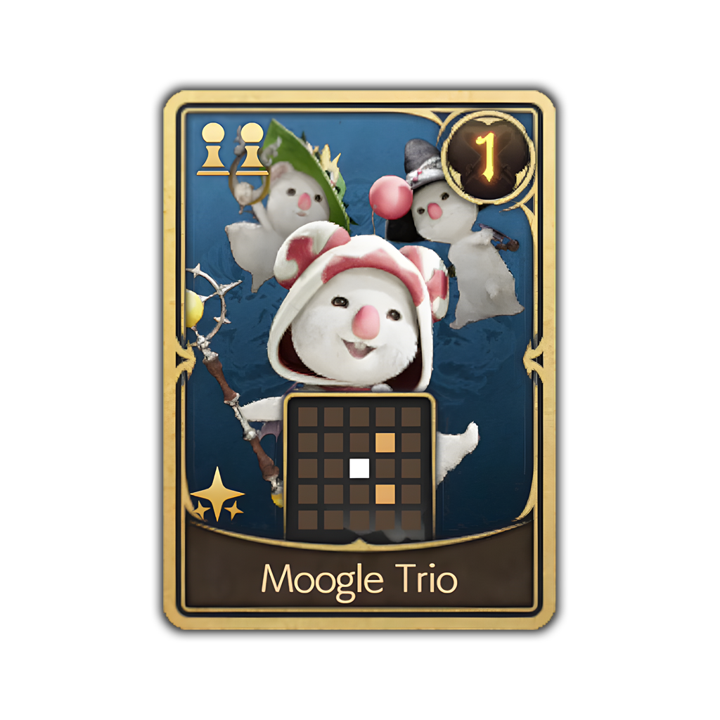 ff7 rebirth moogle trio card