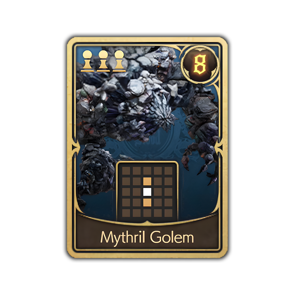 ff7 rebirth mythril golem card
