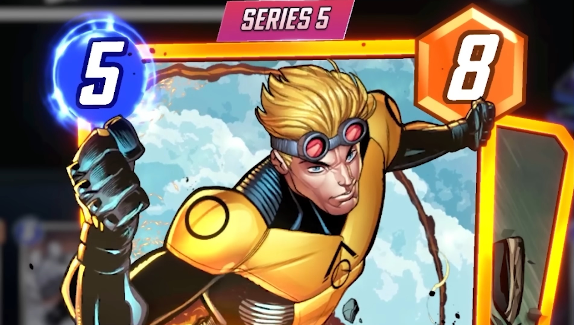 Cannonball from Marvel Snap