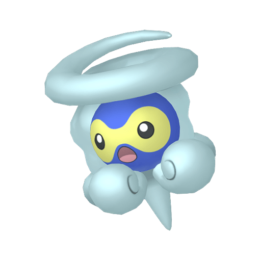 Image of Shiny Castform in its Snowy Form