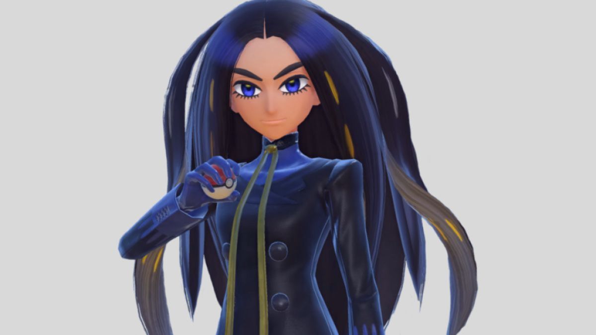Image of Chairwoman Geeta from Pokemon Scarlet and Violet