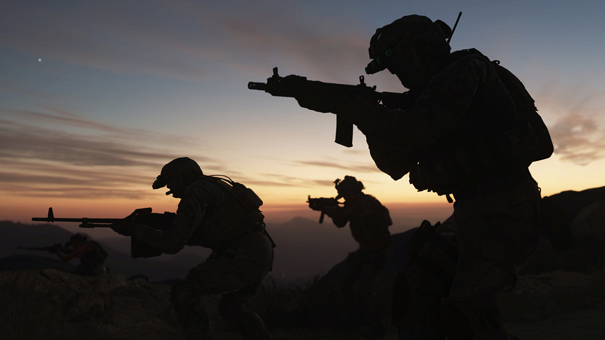 Soldiers with guns out at night. This image is part of an article about Call of Duty 2024 Is the Series’ Most Crucial Installment in Half a Decade