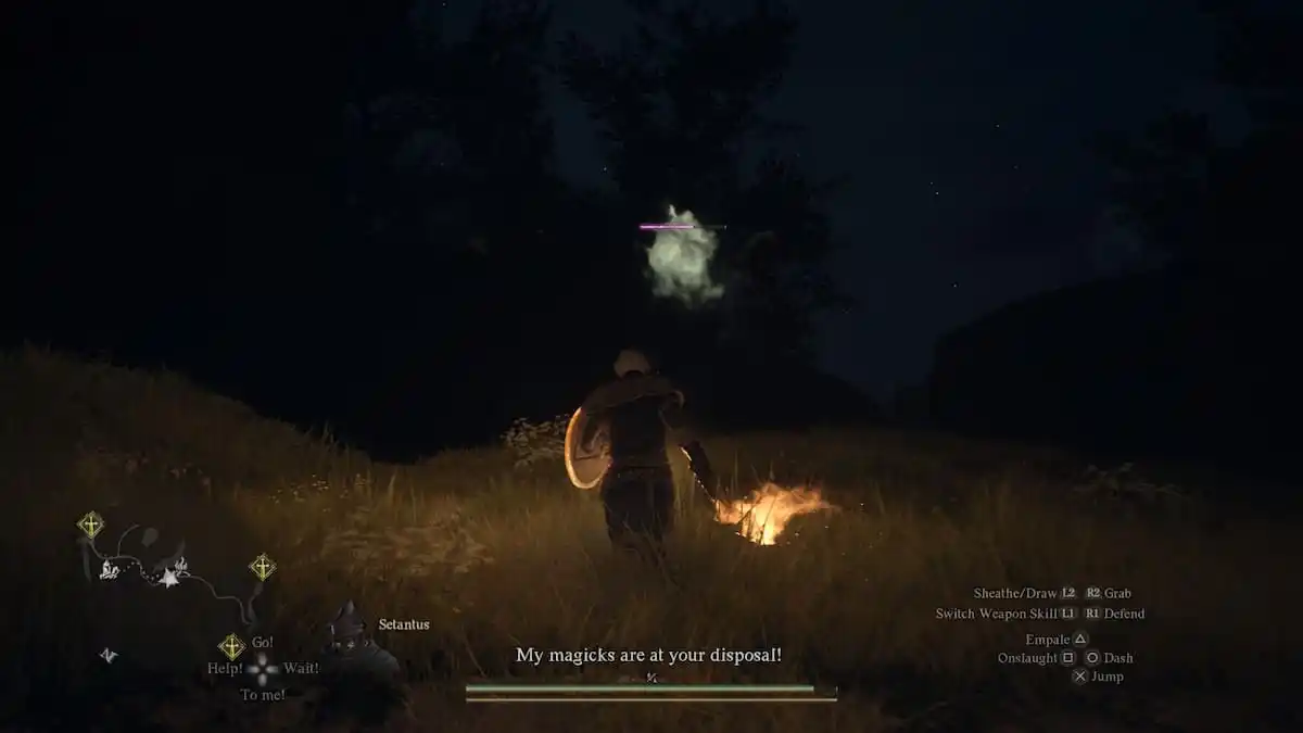 traveling at night in dragon's dogma 2