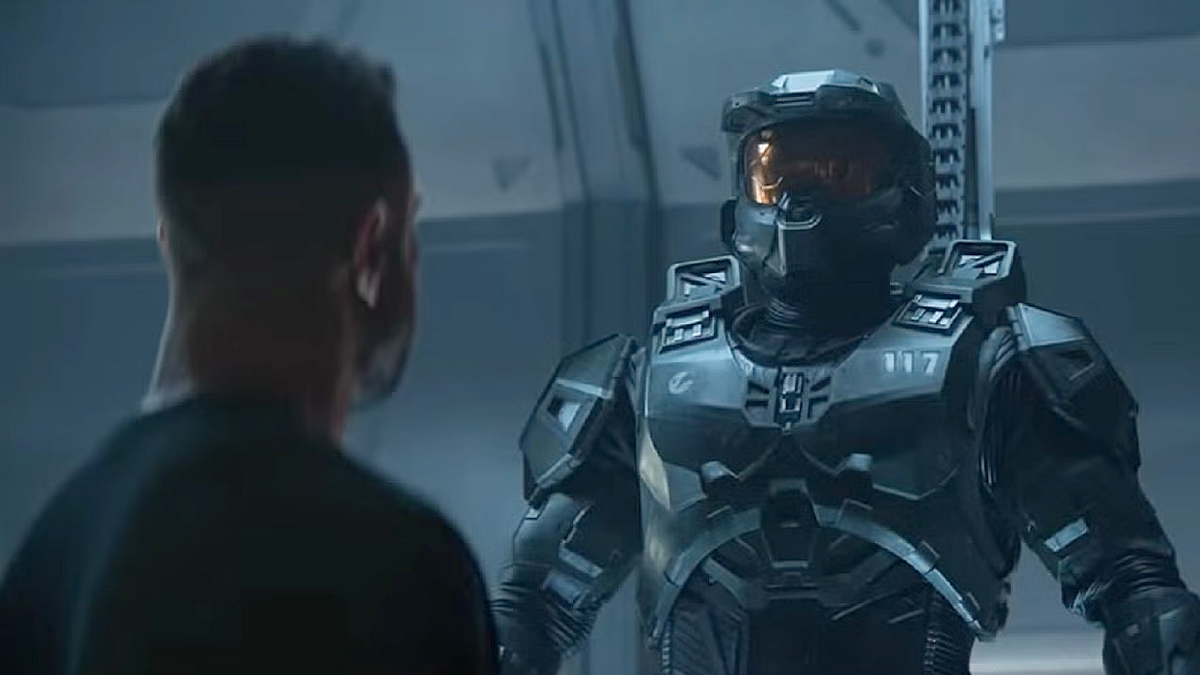 The Master Chief and his Spartan armor in Halo Season 2, Episode 7