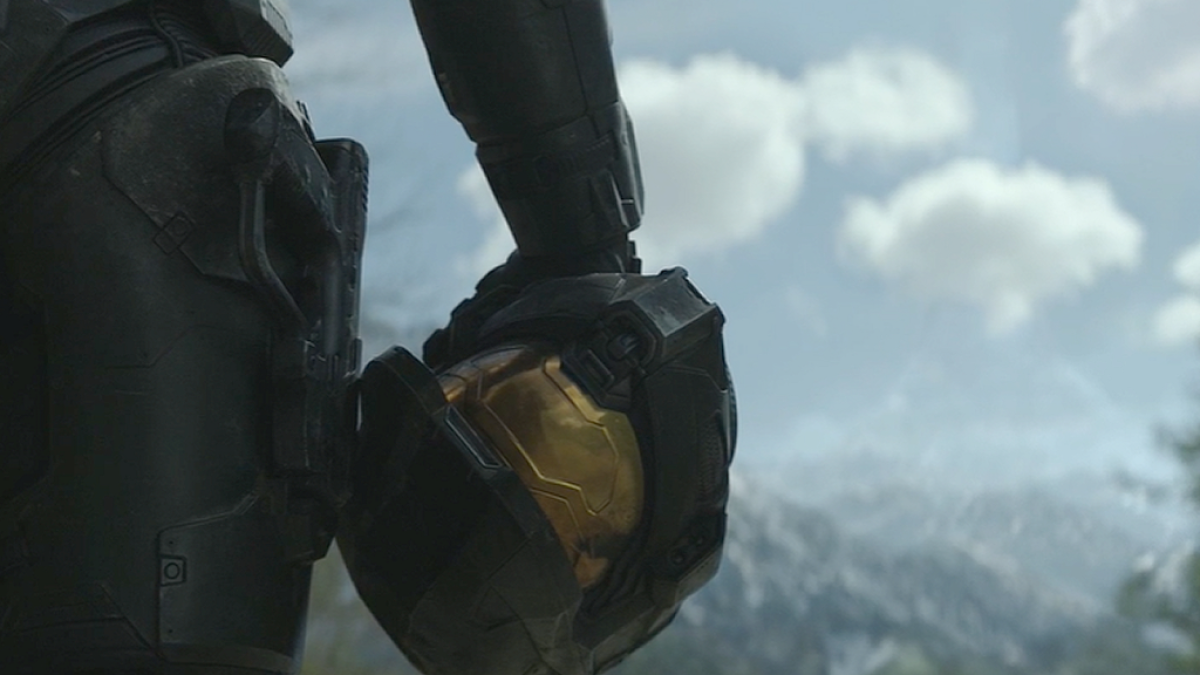 The Master Chief on Halo in Halo Season 2