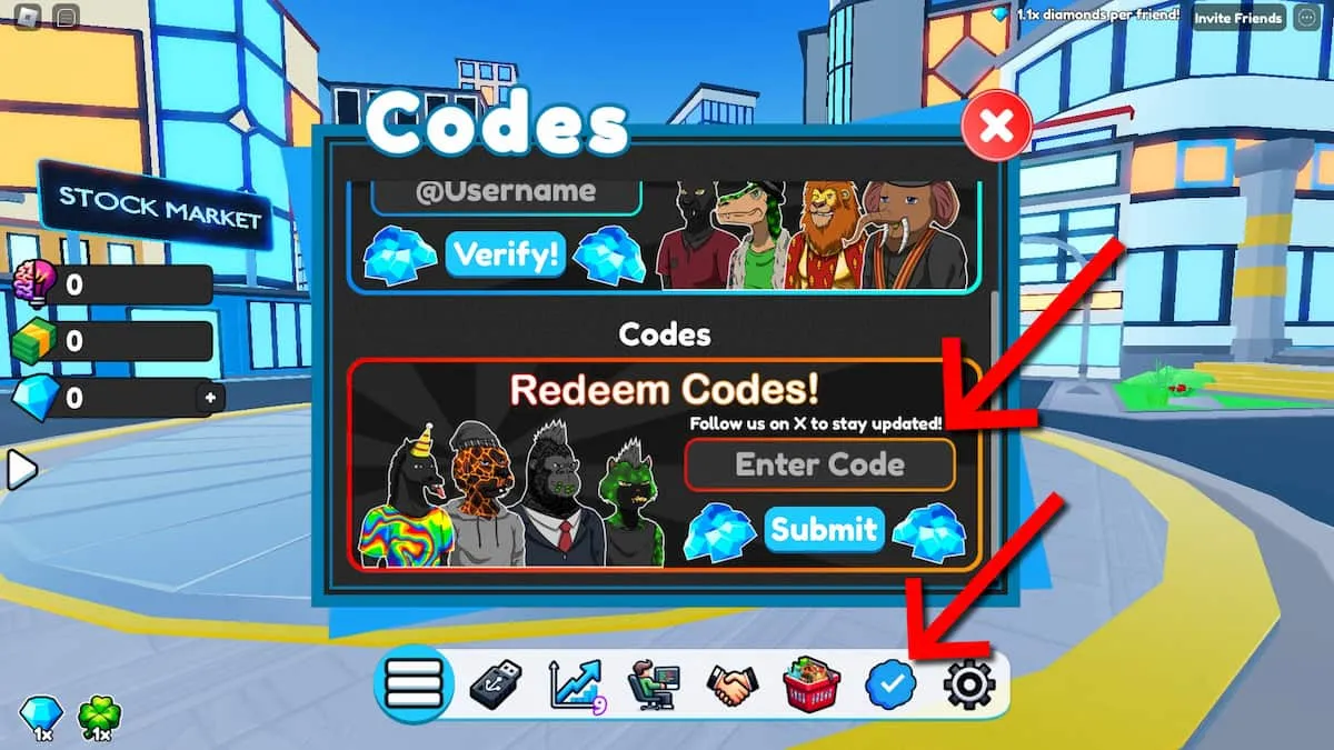 How to redeem codes in Coding Simulator