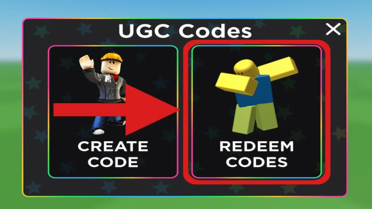 How to redeem codes in UGC Limited Codes