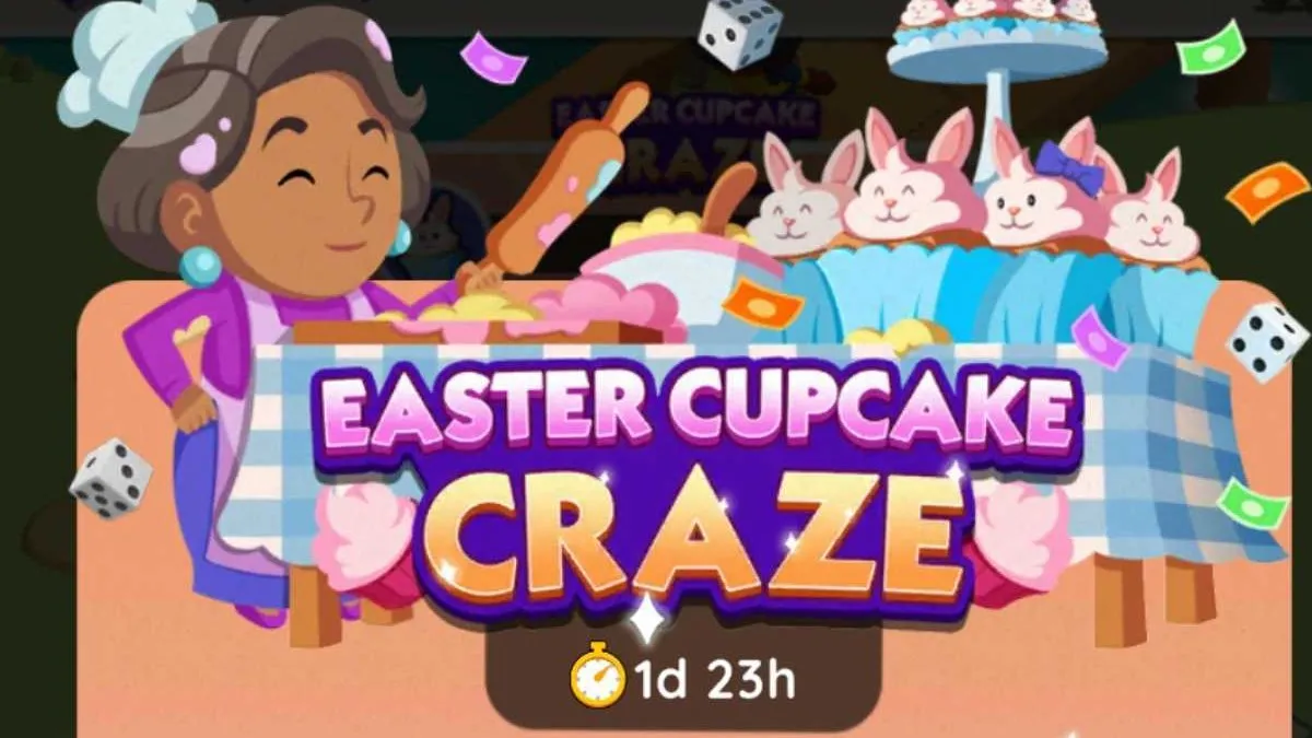 Monopoly GO Easter Cupcake Craze milestone rewards