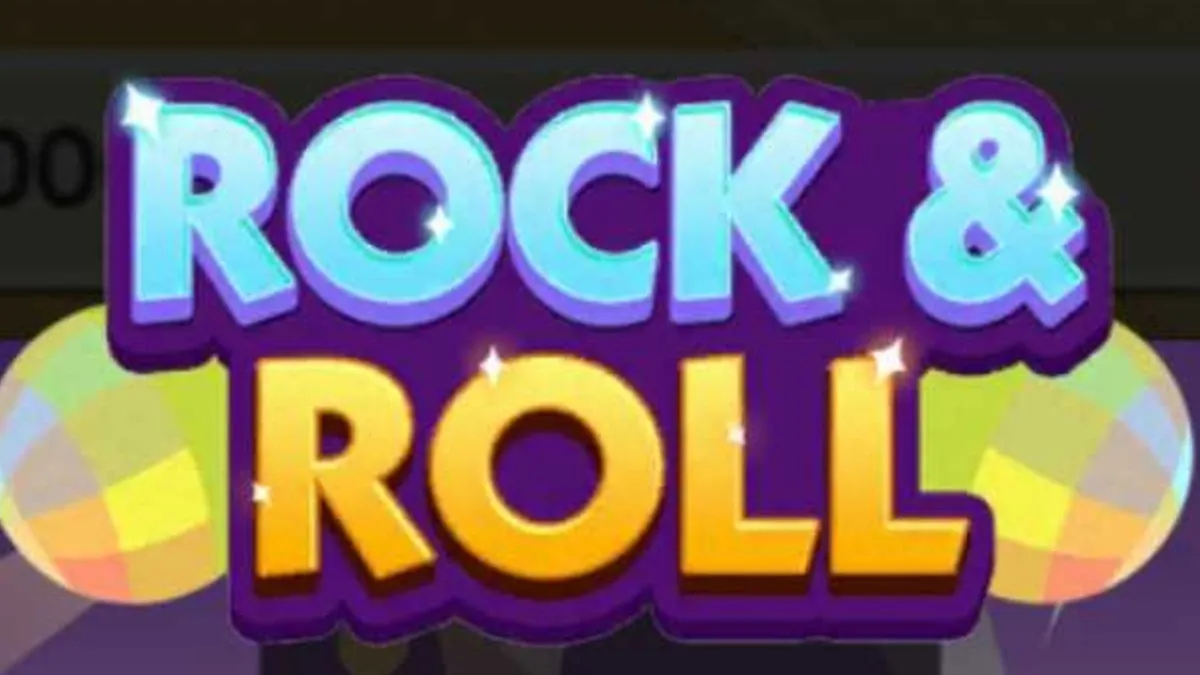 Monopoly GO Rock and Roll Banner