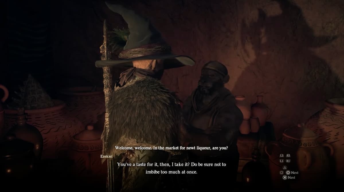 Местоположение тритонового ликера в Dragon's Dogma 2