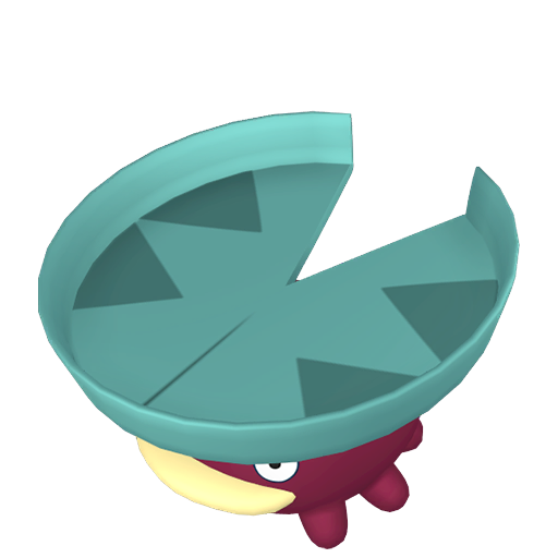Image of a Shiny Lotad from Pokemon
