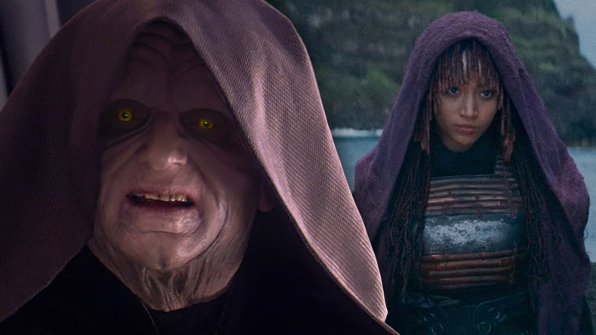 Darth Sidious in Star Wars: Revenge of the Sith and Mae in The Acolyte