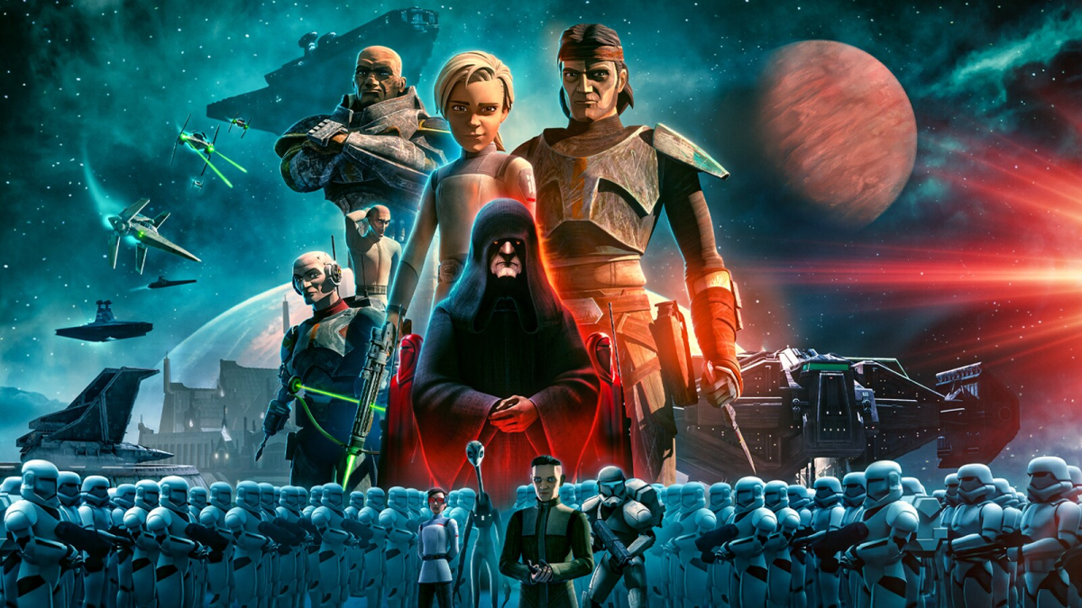 Star Wars: The Bad Batch Season 3 Disney+ key art