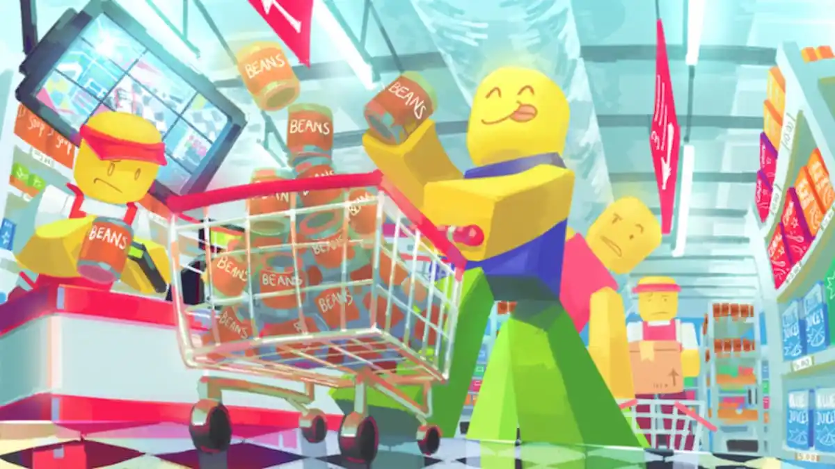 Supermarket Simulator promo image.