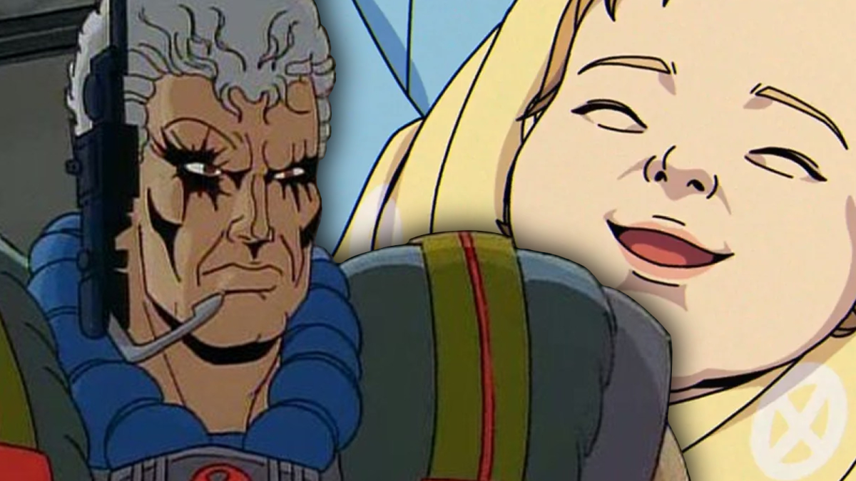 Combined stills of X-Men: The Animated Series' Cable and X-Men '97's Nathan Summers