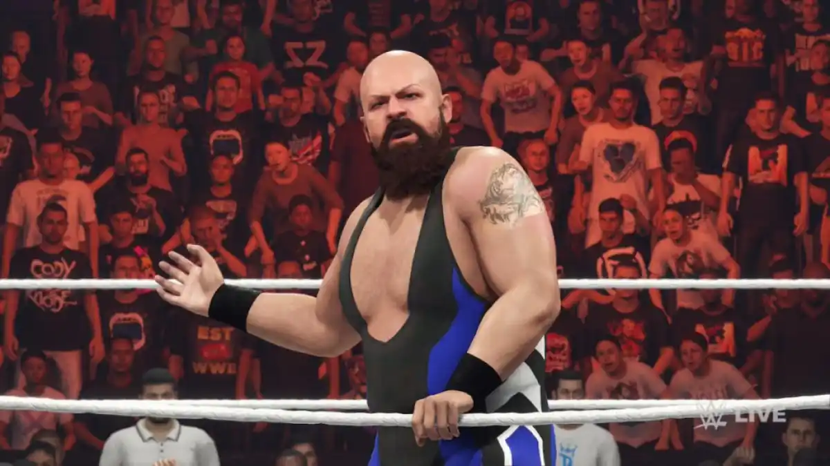 Wrestler The Big Show in WWE 2K24. This image is part of an article about all the patch notes for WWE 2K24 Update 1.04.