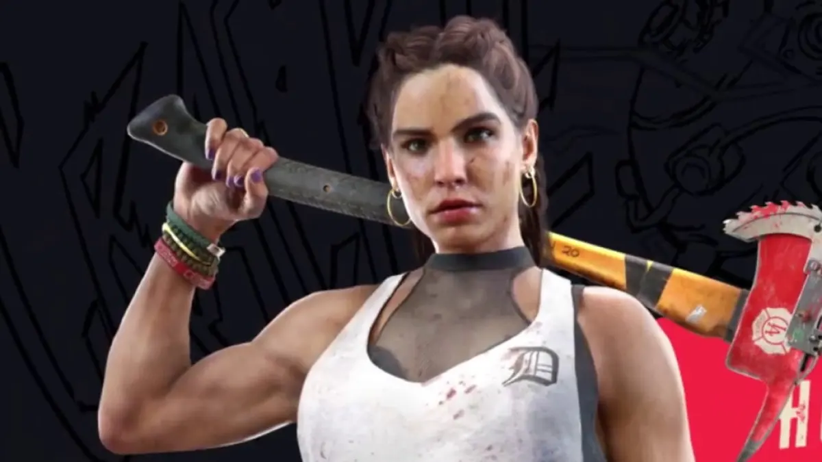 Carla in Dead Island 2. Ryan in Dead Island 2. This image is part of an article about all Slayers in Dead Island 2 ranked. 