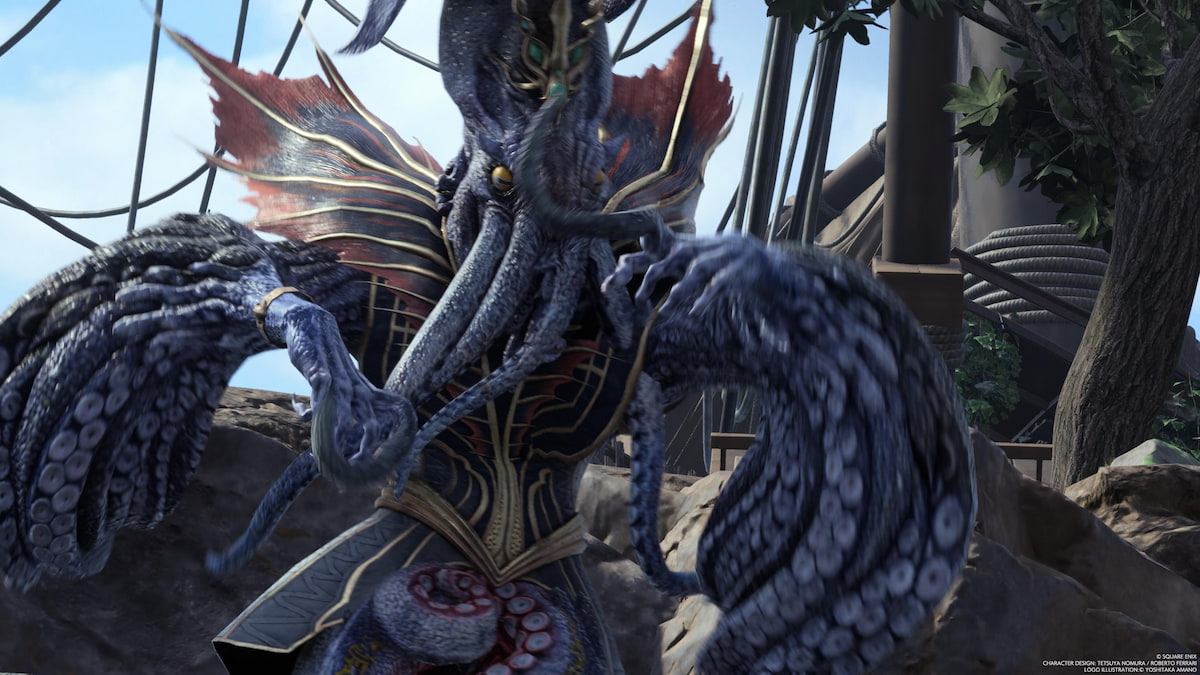 Mindflayer getting ready to attack