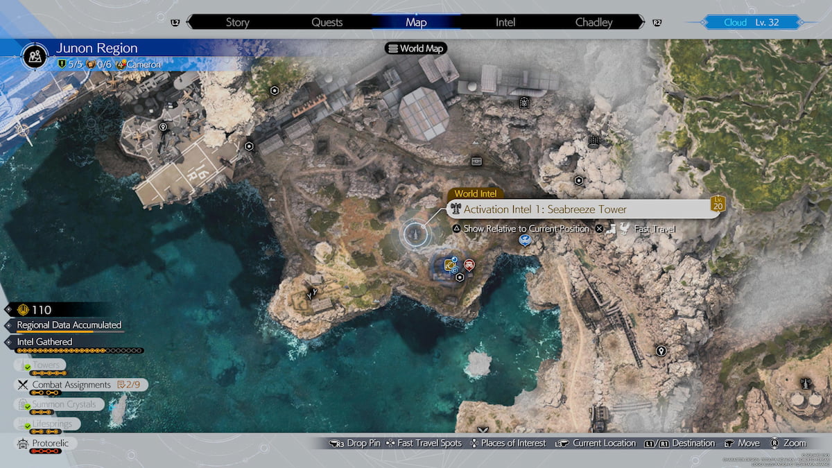 Map view of Seabreeze tower