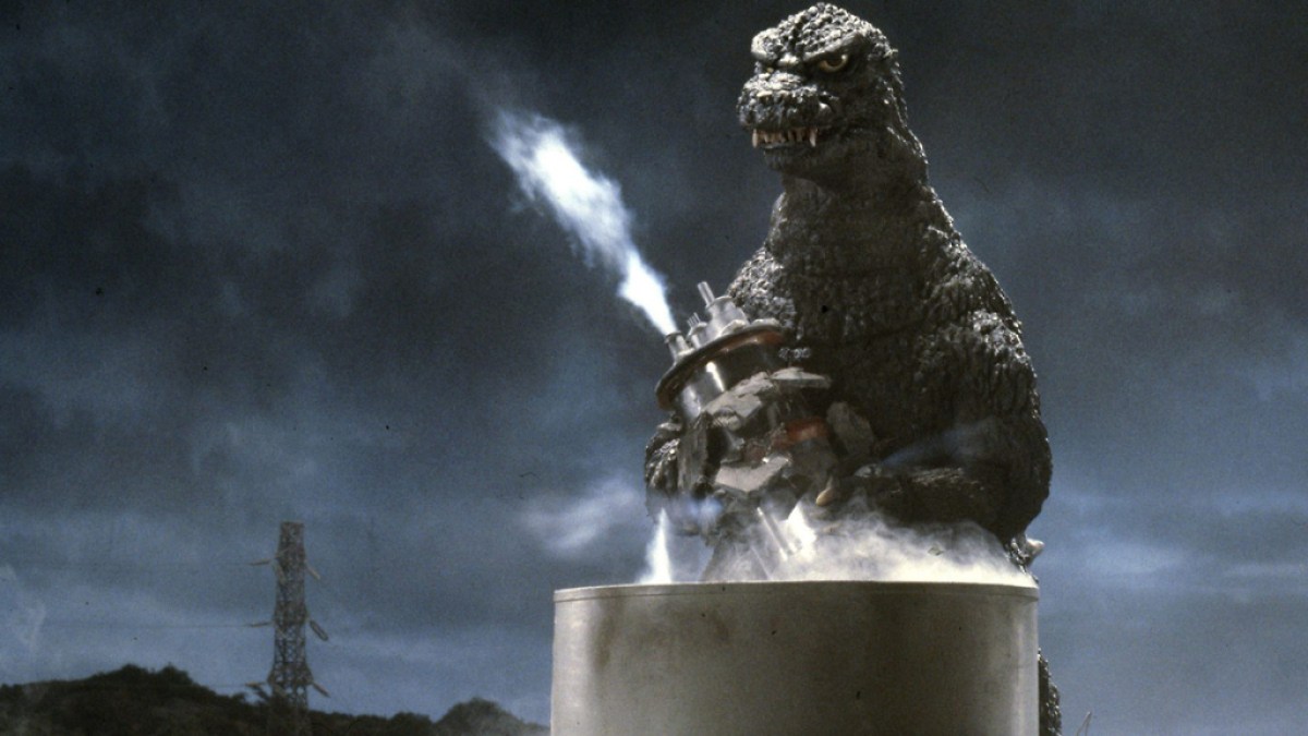 Godzilla attacks a refinery