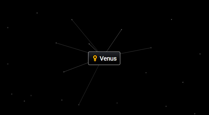 Venus in Infinite Craft. This image is part of an article about how to make Venus in Infinite Craft. 