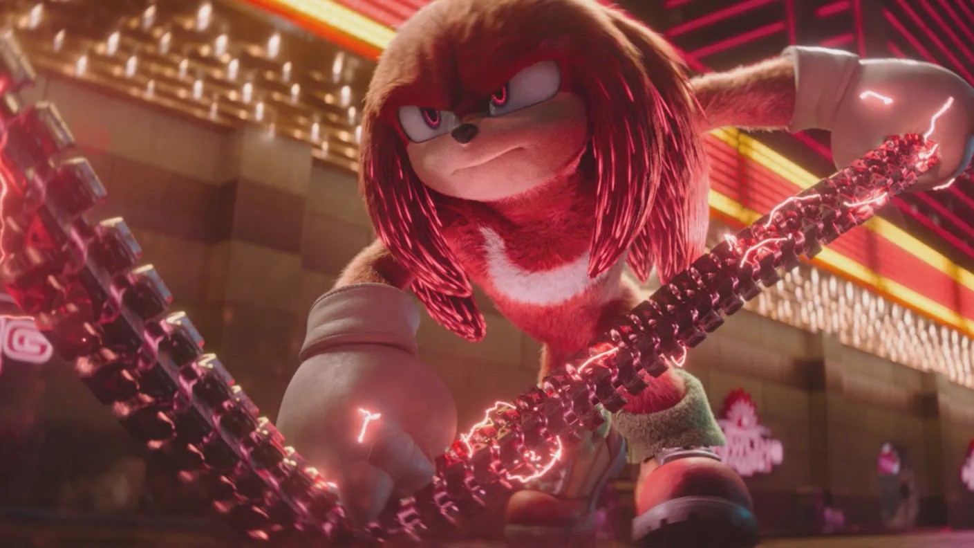 Idris Elba as Knuckles In The Paramount+ series Knuckles