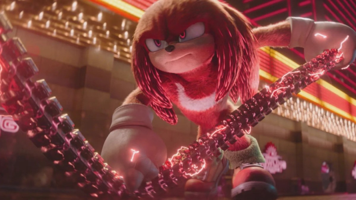 Idris Elba as Knuckles In The Paramount+ series Knuckles