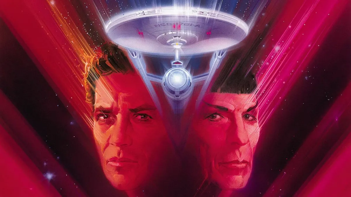 Star Trek V poster.