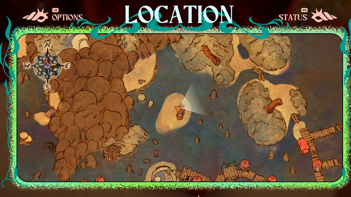 A Old World Whorl Location in Another Crab's Treasure