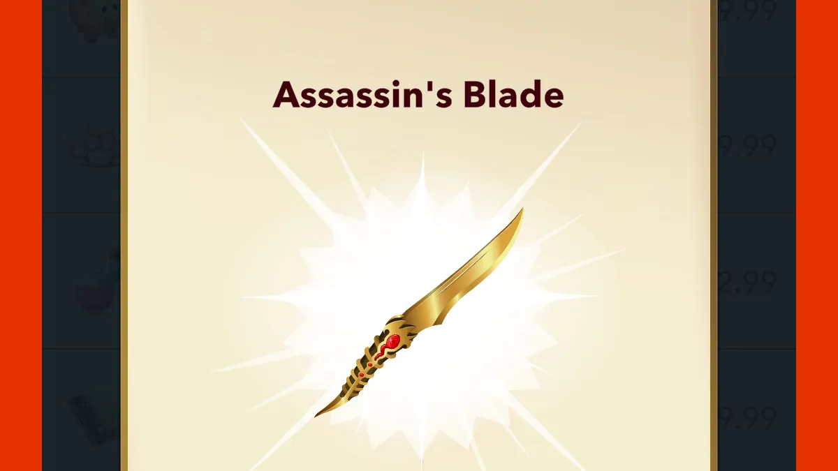 The Assassin's Blade, an add-on for BitLife that will let anyone get away with a specific crime. 