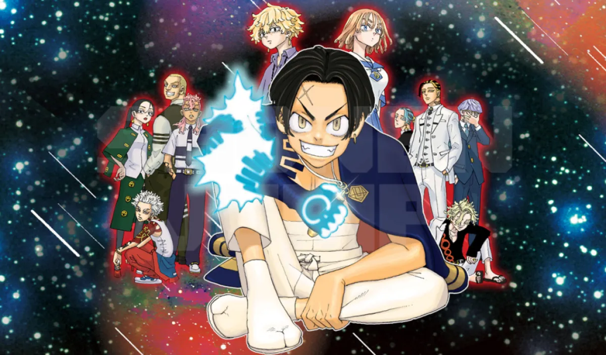 Hibaru Yotsurugi and the cast of Astro Royale