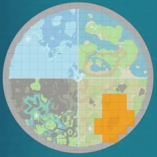 Image of the map showing Charmander's Habitat in Pokemon Scarlet and Violet