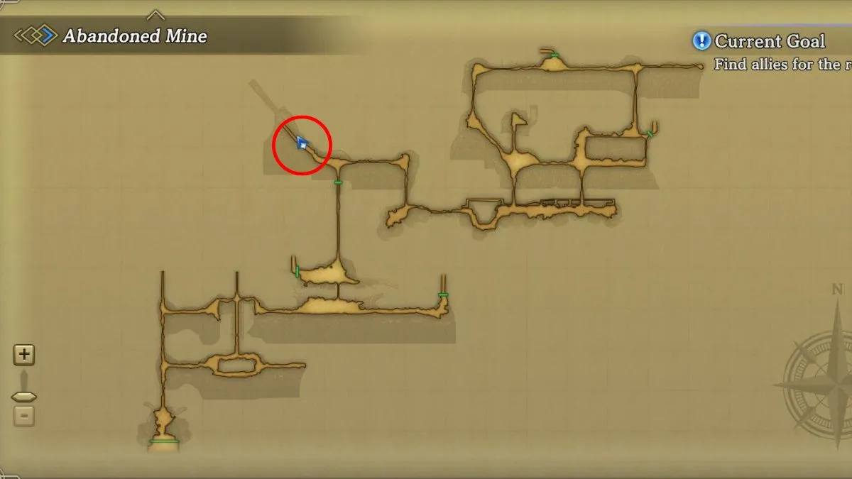 Screenshot of Palenight Mail map location in Eiyuden Chronicle: Hundred Heroes.