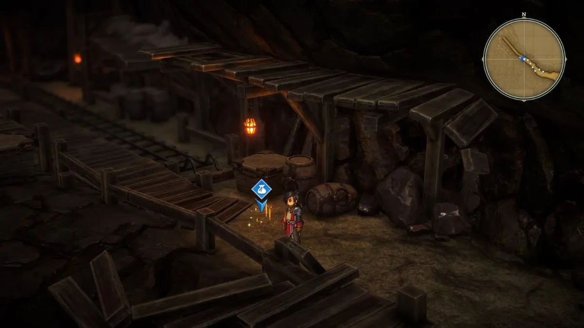 Screenshot of Palenight Mail location in Eiyuden Chronicle: Hundred Heroes.