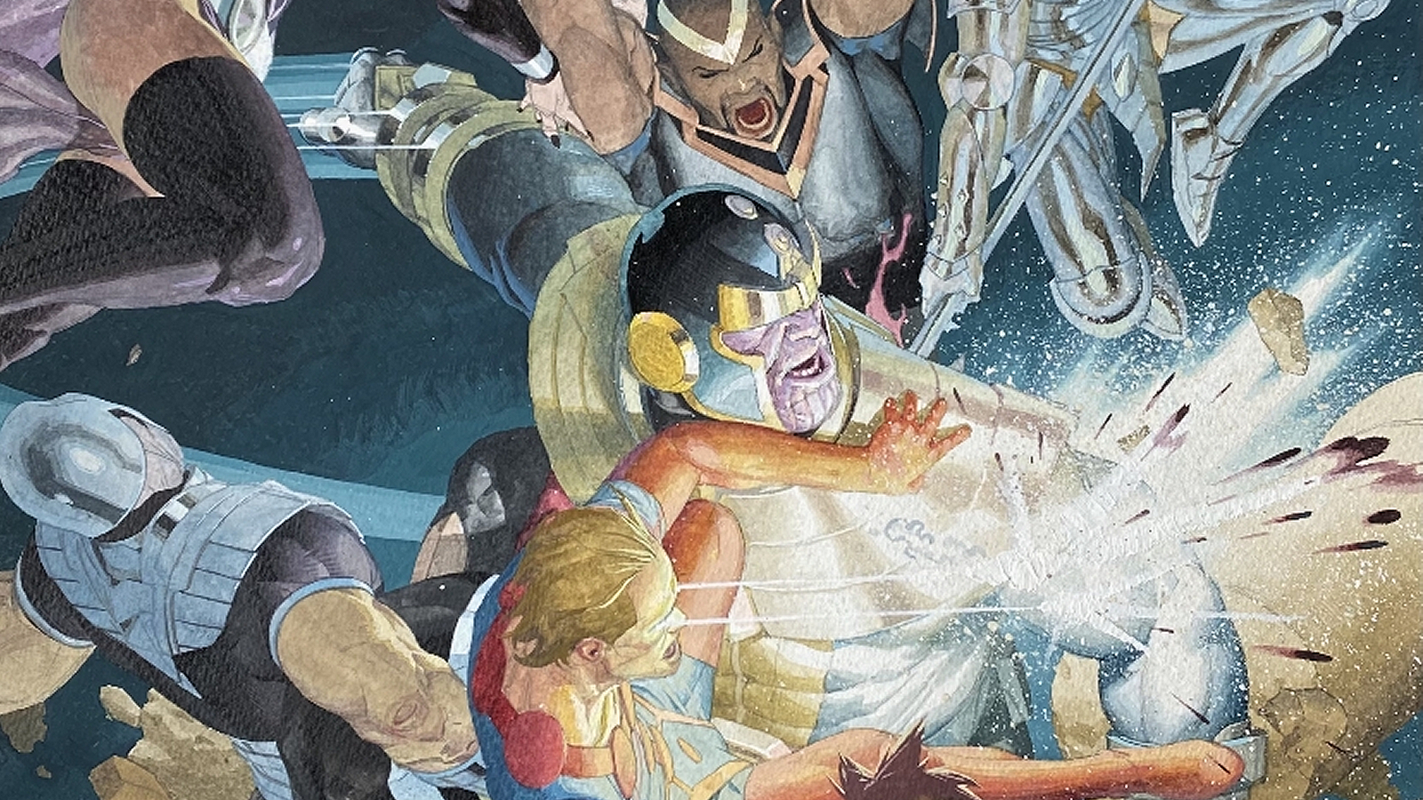 Eternals #6 cover art by Esad Ribic