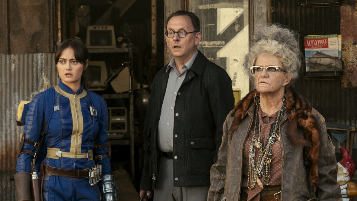 Lucy MacLean, Wilzig, and Ma June in Fallout Season 1