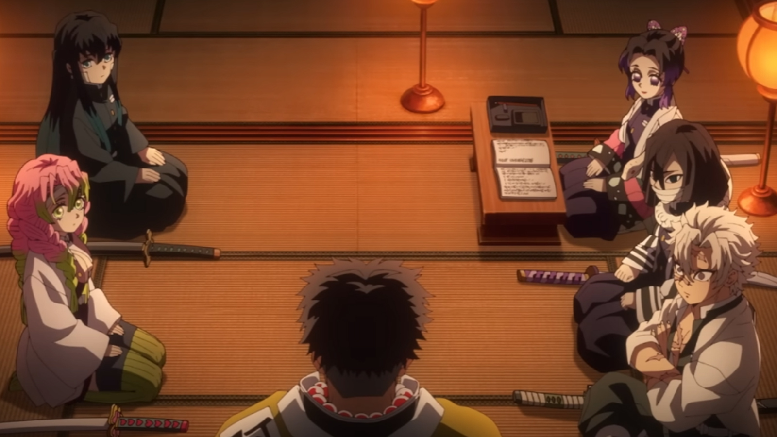Hashira in Demo Slayer Season 4