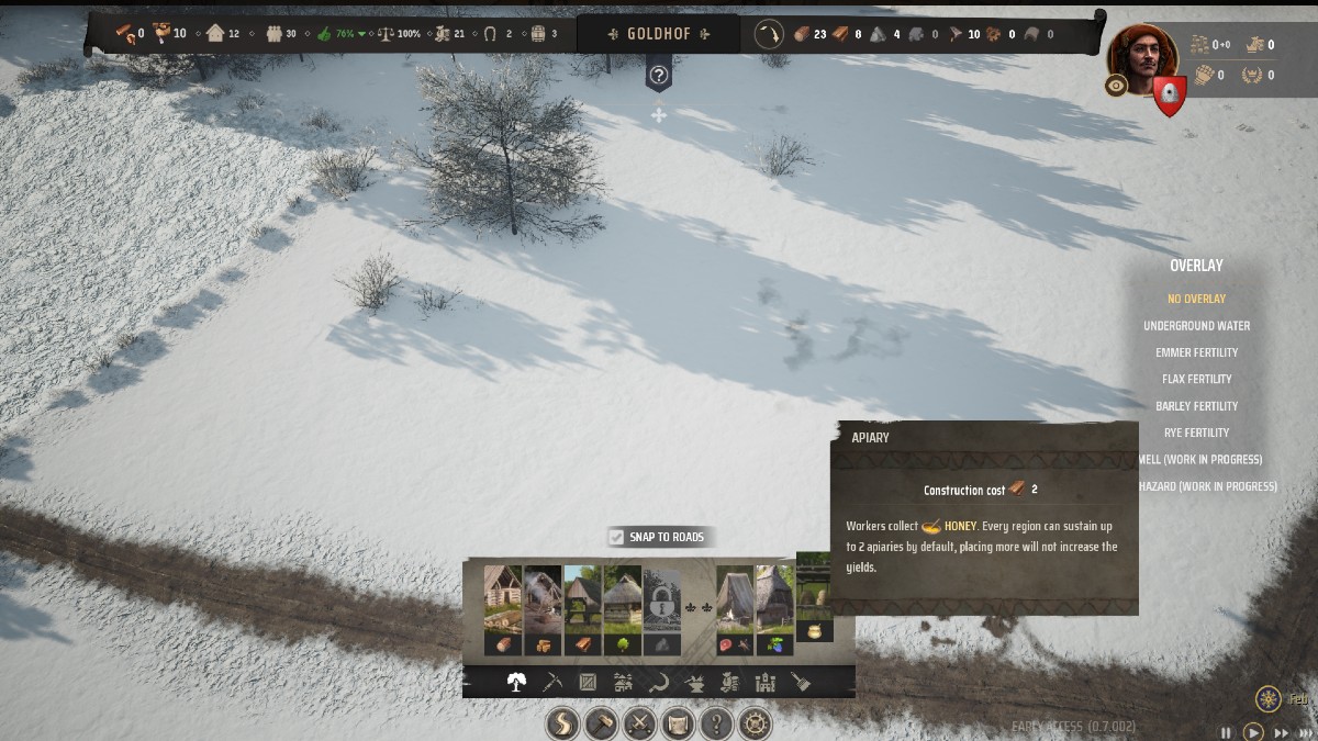 How To Unlock & Build the Apiary to Get Honey in Manor Lords