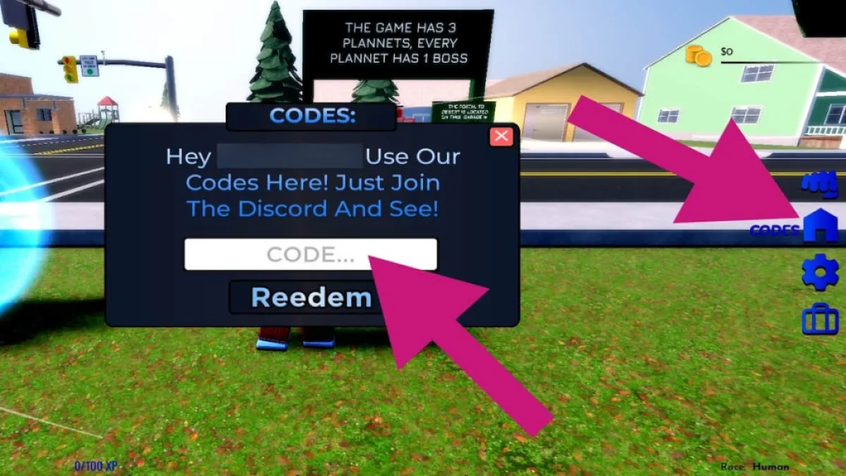 How to redeem codes in New Ensemble