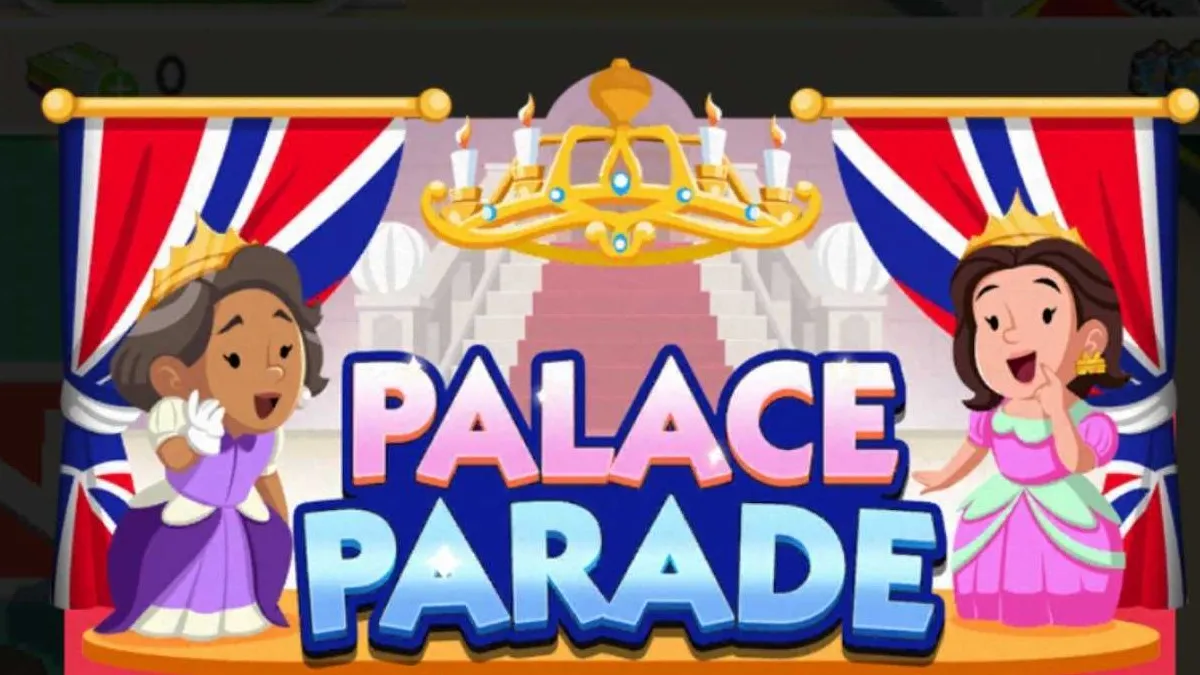 Palace Parade Banner Monopoly GO