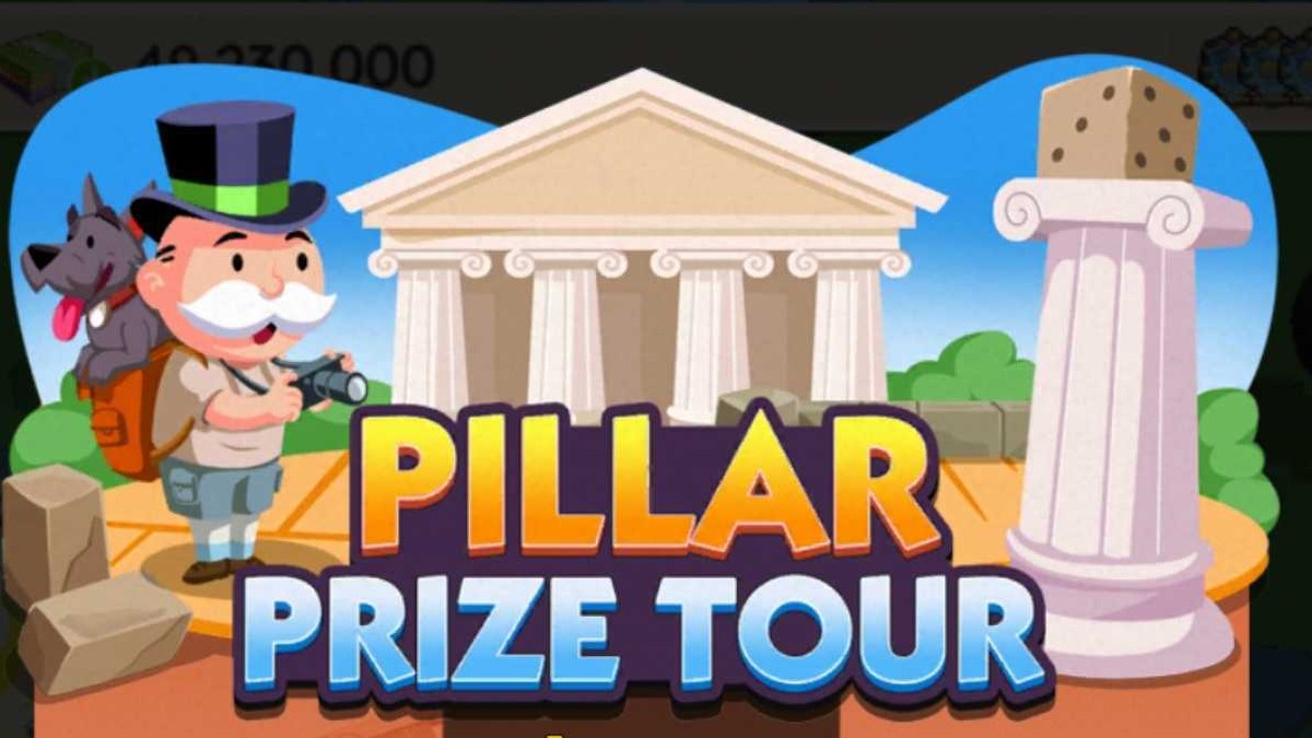 Pillar Prize Tour Banner Monopoly GO