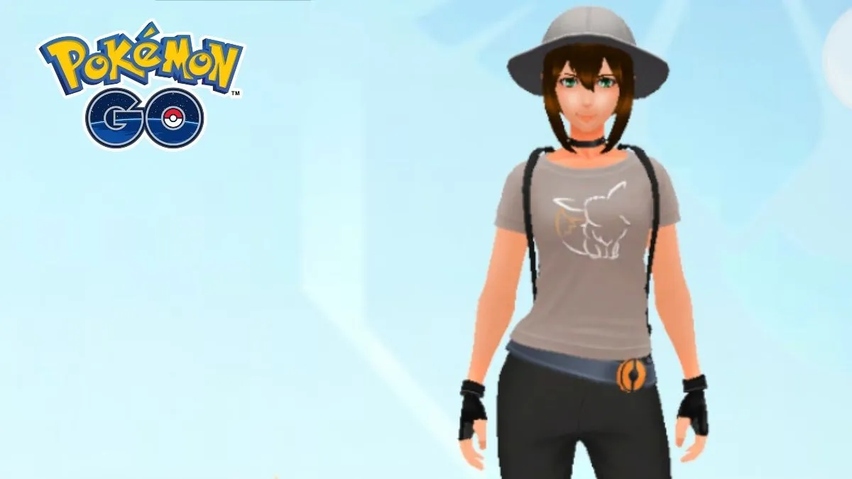 Screenshot of a Pokemon GO Avatar and the Pokemon GO Logo