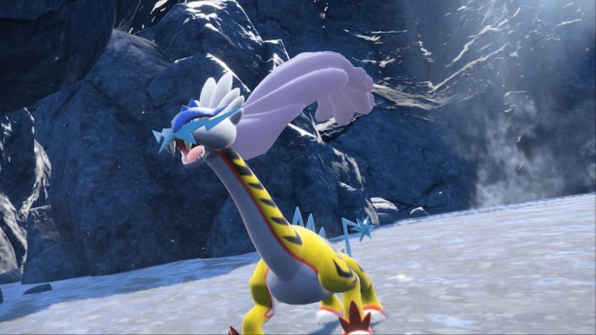 Pokemon Scarlet and Violet screenshot of Raging Bolt