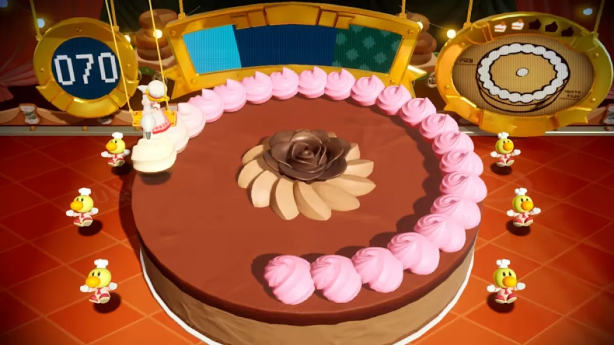 Princess Peach Showtime Cake Decoration