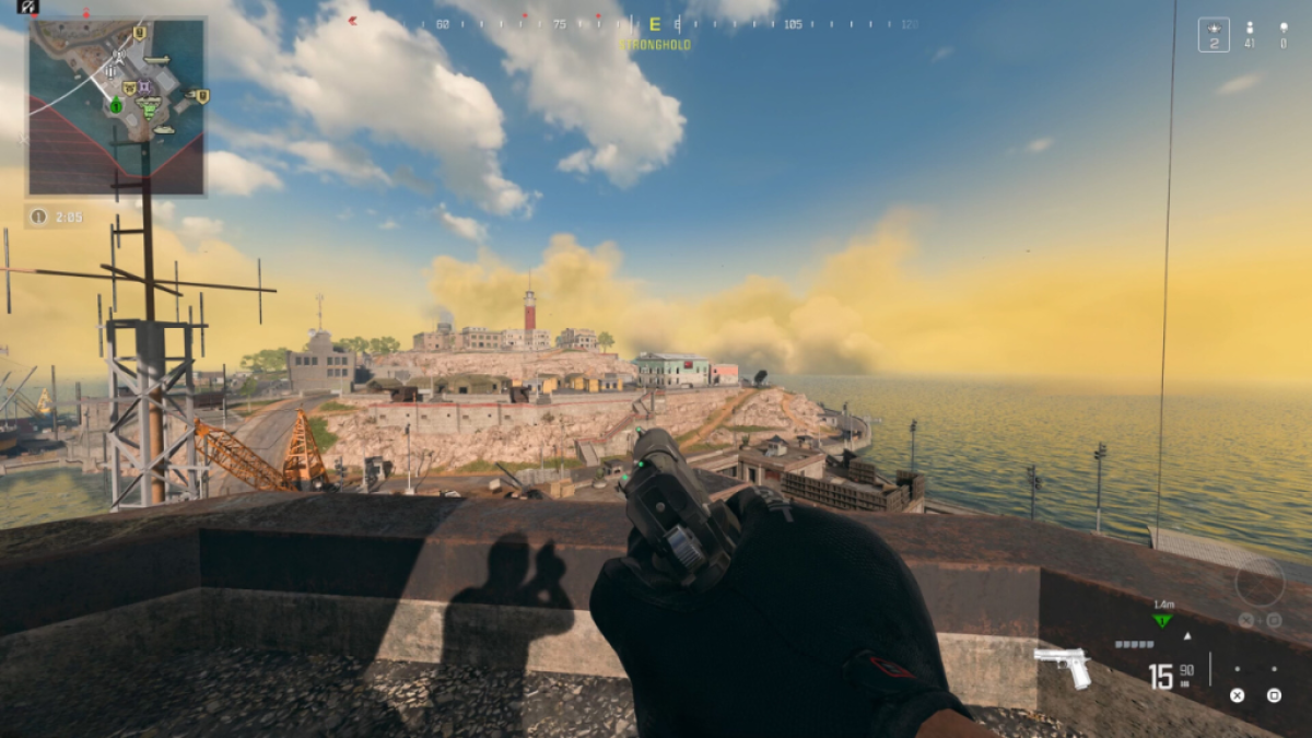 Call of Duty Warzone Rebirth Island Fortaleza Overwatch