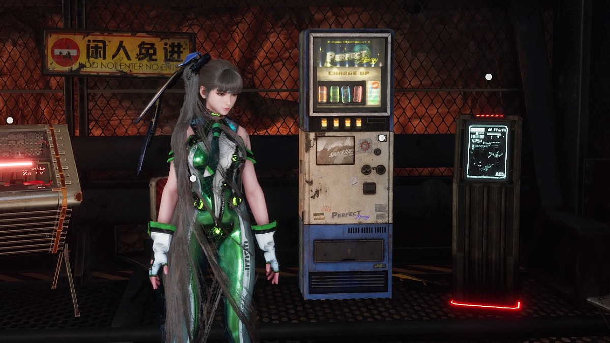 Respec vending machine in Stellar Blade.