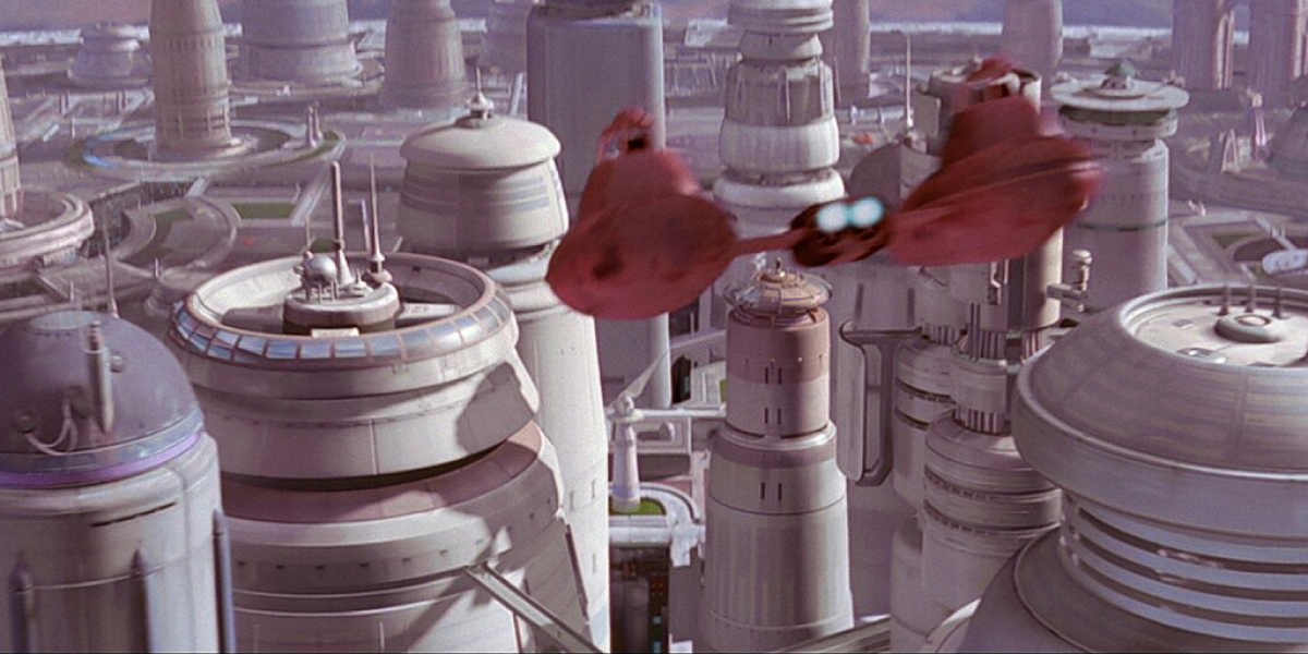 Cloud City in the Star Wars: Special Edition re-release