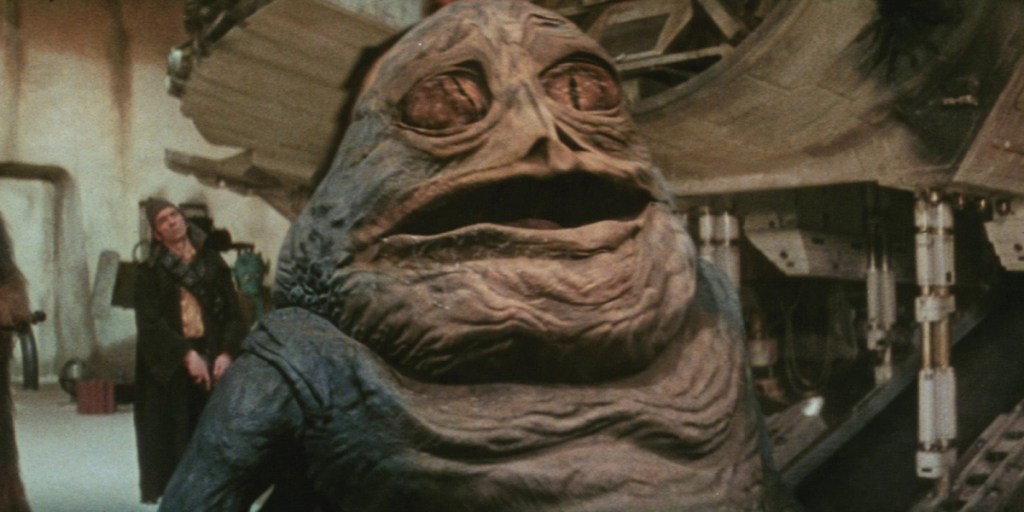 Jabba the Hutt en el relanzamiento de Star Wars: Edición Especial
