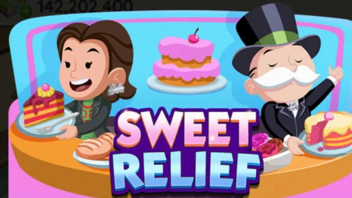 Sweet Relief milestone rewards Monopoly go